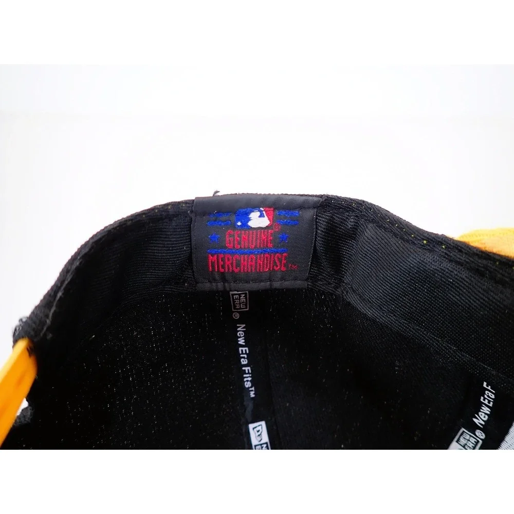 New‎ Era 9FIFTY Pittsburgh Pirates Snapback Hat Black Yellow Paint Drip MLB